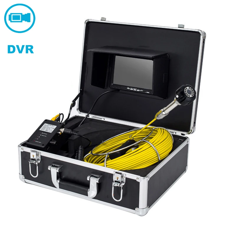 Factory Direct 23MM Camera Head 7 Inch Monitor 20M Cable Sewer Pipeline Inspection Camera System Used for Pipeline Inspection
Factory Direct 23MM Camera Head 7 Inch Monitor 20M Cable Sewer Pipeline Inspection Camera System Used for Pipeline Inspection