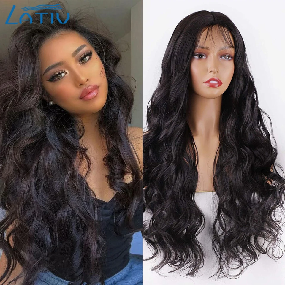Lativ Synthetic T Part Lace Wig Long Wavy Wig With Baby Hair For Black Women Natural Black Daily Cospaly Use
Lativ Synthetic T Part Lace Wig Long Wavy Wig With Baby Hair For Black Women Natural Black Daily Cospaly Use