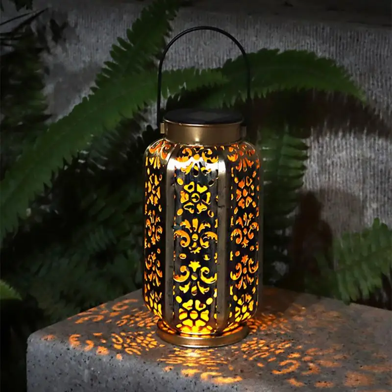 Retro LED Solar Powered Hollow Wrought Iron Lantern Outdoor Solar Garden Light Flame Lamps For Courtyard Walkway Landscape Yard
Retro LED Solar Powered Hollow Wrought Iron Lantern Outdoor Solar Garden Light Flame Lamps For Courtyard Walkway Landscape Yard