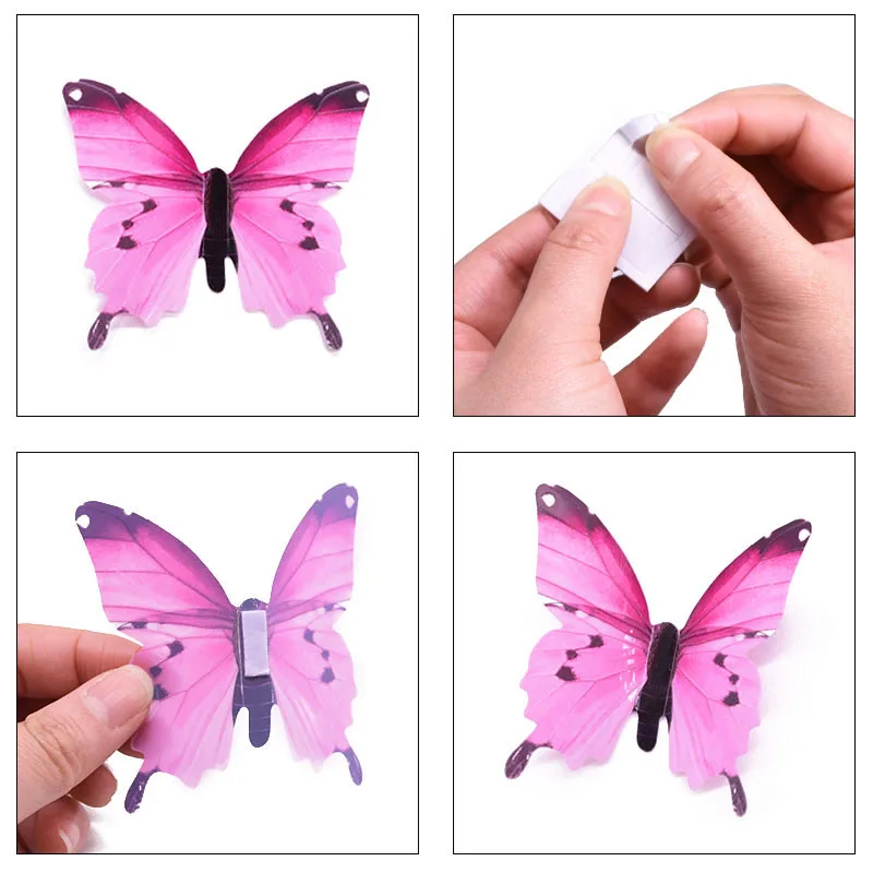 12pcs Luminous Butterfly Wall Sticker Living Room Bedroom Decal Art Home Decoration Wallpaper 3D Glow in the Dark Stickers
12pcs Luminous Butterfly Wall Sticker Living Room Bedroom Decal Art Home Decoration Wallpaper 3D Glow in the Dark Stickers