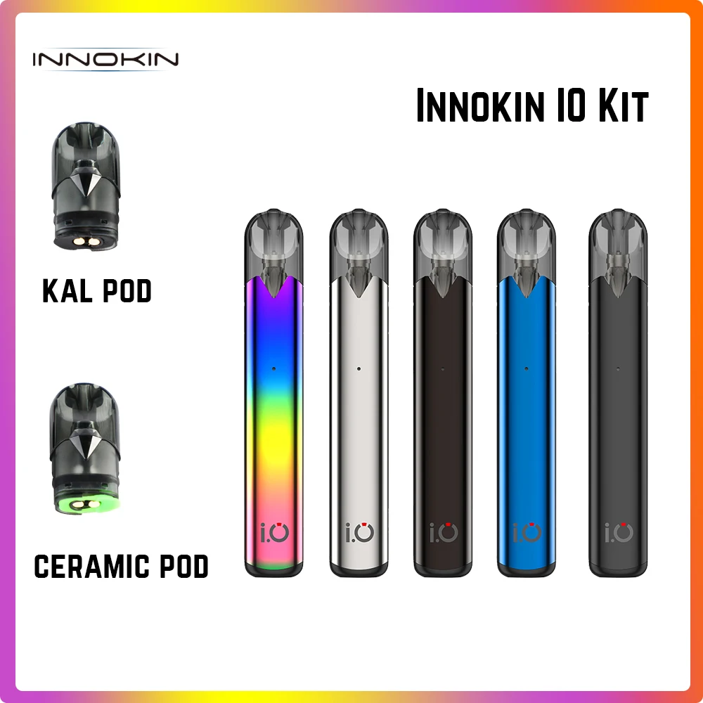 Оригинальный Innokin IO Pod Vape I.O Kit встроенный аккумулятор 310 мАч с керамическим