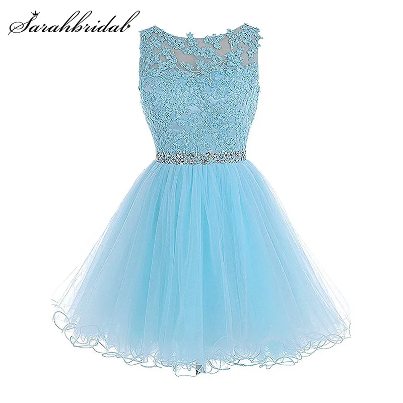 Sweety Homecoming Dress A Line Jewel Zipper Sleeveless Mini Tulle Graduation Birthday Gown 2021 Sky Blue Vestidos Cortos HG1005
Sweety Homecoming Dress A Line Jewel Zipper Sleeveless Mini Tulle Graduation Birthday Gown 2021 Sky Blue Vestidos Cortos HG1005