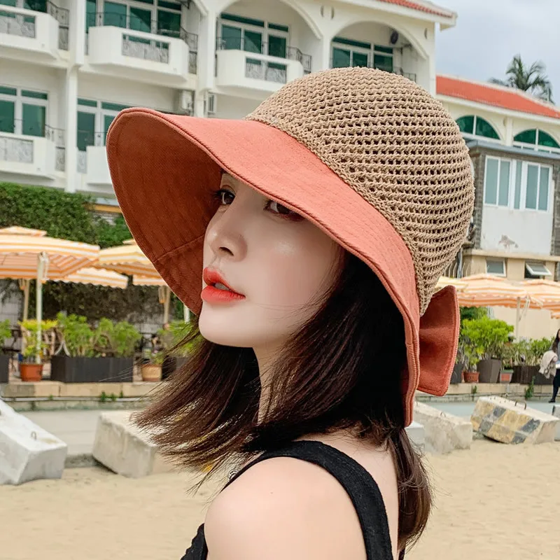 Bow Summer Straw Hat Women Wide Brim Sun Protection Beach Hat 2021 Floppy Foldable Sun Hats for Women Ladies
Bow Summer Straw Hat Women Wide Brim Sun Protection Beach Hat 2021 Floppy Foldable Sun Hats for Women Ladies
