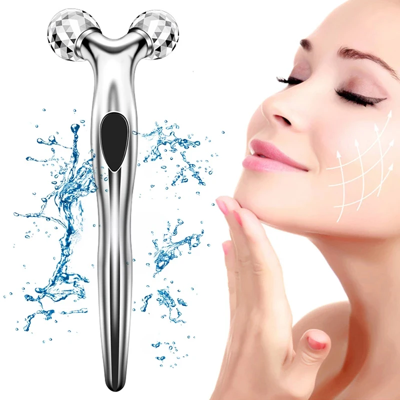 New 3D Face lift Roller Massager Massage Instrument 360 Rotate Roller Massager Y Shape For Face Lifting Wrinkle Remover
New 3D Face lift Roller Massager Massage Instrument 360 Rotate Roller Massager Y Shape For Face Lifting Wrinkle Remover