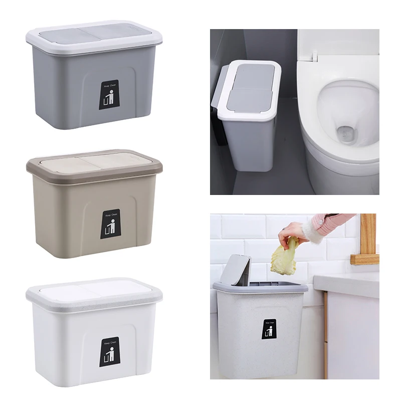 Hanging Dustbin Combination Trash Can Portable Storage Bucket With Cover Hanging Food Garbage Bin Home Kitchen Clean Supplies
Hanging Dustbin Combination Trash Can Portable Storage Bucket With Cover Hanging Food Garbage Bin Home Kitchen Clean Supplies