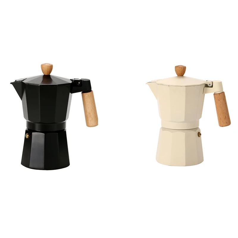 Italian Wooden Handle Mocha Coffee Pot Seiko Octagonal Aluminum Pot Boiled Drip Filter Pot Coffee Utensils
Italian Wooden Handle Mocha Coffee Pot Seiko Octagonal Aluminum Pot Boiled Drip Filter Pot Coffee Utensils