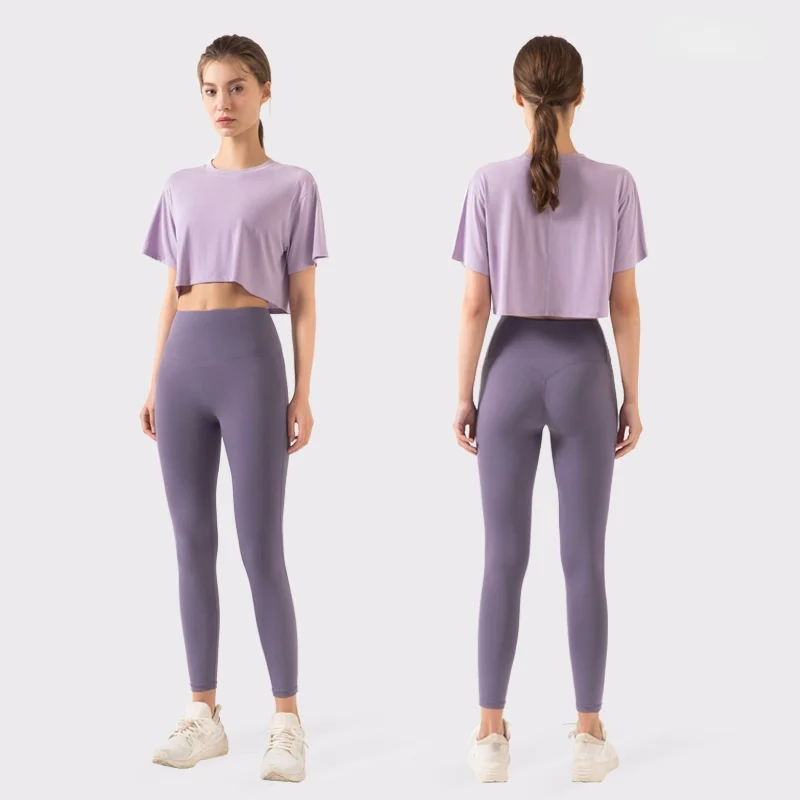 Yoga Set Seamless Women Workout Sportswear Gym Clothing Fitness Long Sleeve Crop Top High Waist Leggings Sports Suits 
Yoga Set Seamless Women Workout Sportswear Gym Clothing Fitness Long Sleeve Crop Top High Waist Leggings Sports Suits