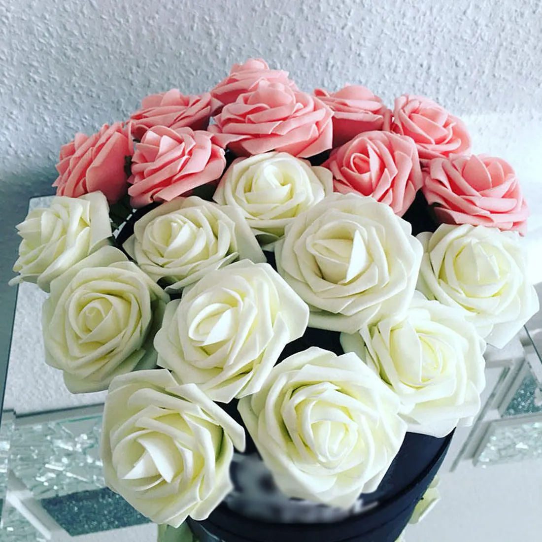 Artificial Flowers 10/20 Heads 6cm PE Foam Rose Flowers For Home Wedding Bride Bouquet Scrapbooking DIY Birthday Gift Supplies
Artificial Flowers 10/20 Heads 6cm PE Foam Rose Flowers For Home Wedding Bride Bouquet Scrapbooking DIY Birthday Gift Supplies