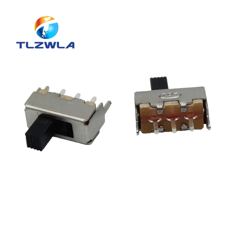 

10PCS SS12F44 3Pin Switch SS-12F44G4 Single Row Vertical Toggle Switch Handle Length 4MM