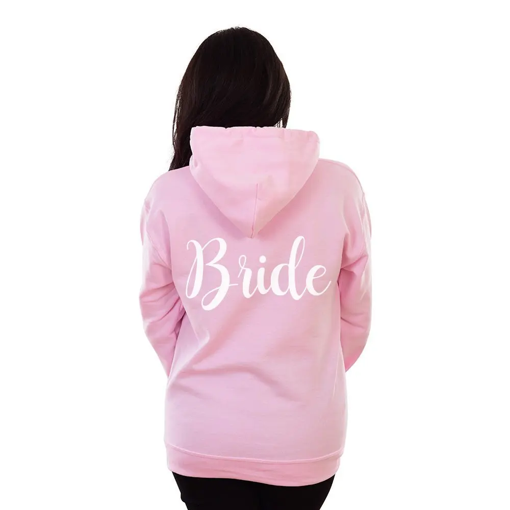 Women Pink Sweatshirt Wedding Long Sleeve Pink Lover Causal Sweatshirts New Arrival Bride Hoodie Party Clothing
Women Pink Sweatshirt Wedding Long Sleeve Pink Lover Causal Sweatshirts New Arrival Bride Hoodie Party Clothing