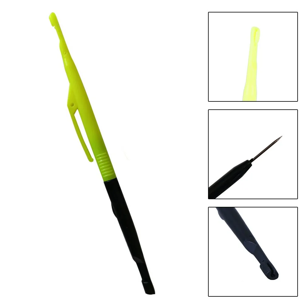1pc Hook Remover Disgorger Knot Picker Fishing Hooks Extractor Tying Tools 2 In 1 Bait Needle Multifunction Puncture Extractor
1pc Hook Remover Disgorger Knot Picker Fishing Hooks Extractor Tying Tools 2 In 1 Bait Needle Multifunction Puncture Extractor