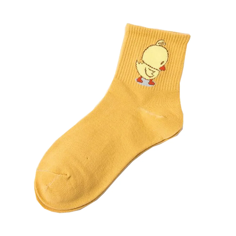 Women Girls Cartoon Yellow Duck Socks, Cute Cartoon Animal Socks for Work School Daily Wear
Women Girls Cartoon Yellow Duck Socks, Cute Cartoon Animal Socks for Work School Daily Wear