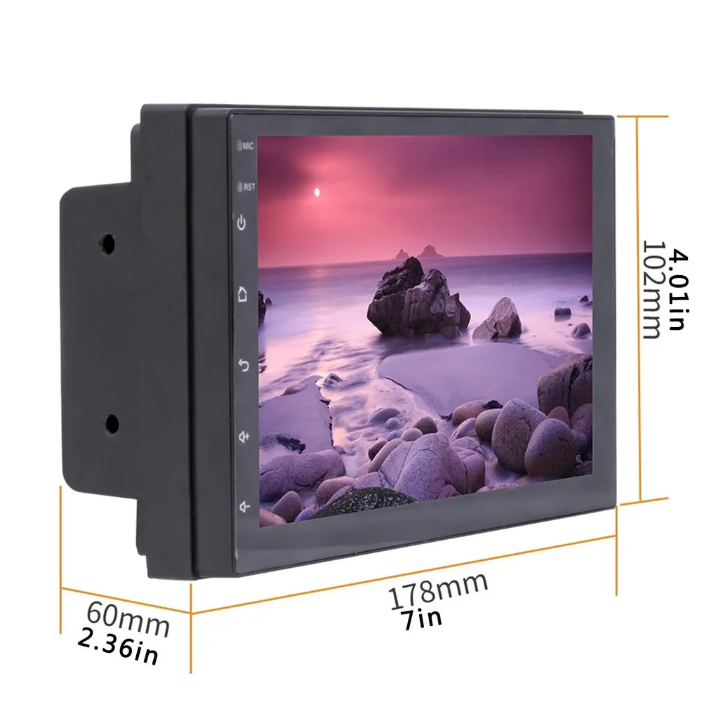 Android 2 Din Car radio Multimedia Video Player 2+16G Universal auto Stereo GPS MAP For Volkswagen For Nissan For Hyundai
Android 2 Din Car radio Multimedia Video Player 2+16G Universal auto Stereo GPS MAP For Volkswagen For Nissan For Hyundai