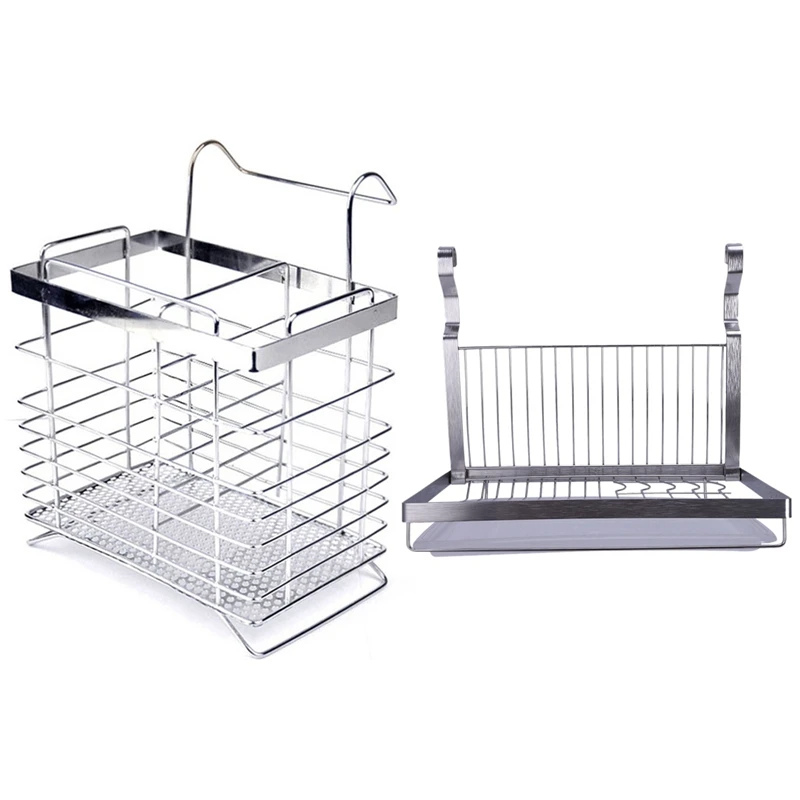 Stainless Steel Hanging Chopstick Cage Reinforced Drain Racks With Stainless Steel Folding Hanging Dish Rack
Stainless Steel Hanging Chopstick Cage Reinforced Drain Racks With Stainless Steel Folding Hanging Dish Rack