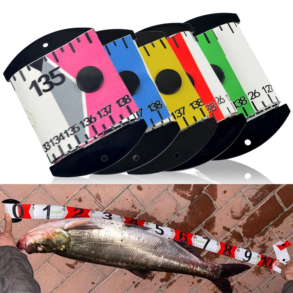 Waterproof Fish Measuring Ruler Accurate Fish Tape PVC Fishing Ruler Measurement Tackle Tool fishing Tackle Tool 135cm
Waterproof Fish Measuring Ruler Accurate Fish Tape PVC Fishing Ruler Measurement Tackle Tool fishing Tackle Tool 135cm