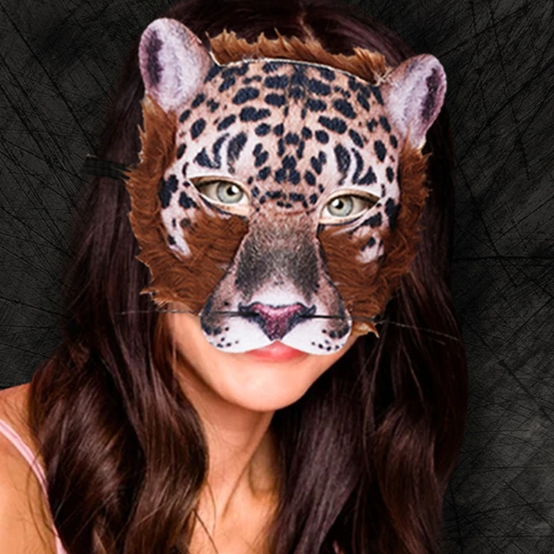 652F Scary Mask Tiger Rabbit Bunny Fox Half Face Mask Halloween Cosplay Costume Props Halloween Party Gift for Women Men
652F Scary Mask Tiger Rabbit Bunny Fox Half Face Mask Halloween Cosplay Costume Props Halloween Party Gift for Women Men