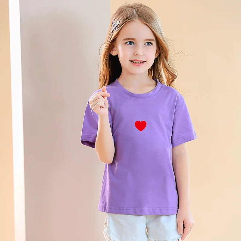Summer Love Heart Print Clothes Baby Boys Girls Unisex Cotton T-Shirt Kids Short Sleeve Casual Harajuku Kawaii Cute T Shirt Tops
Summer Love Heart Print Clothes Baby Boys Girls Unisex Cotton T-Shirt Kids Short Sleeve Casual Harajuku Kawaii Cute T Shirt Tops