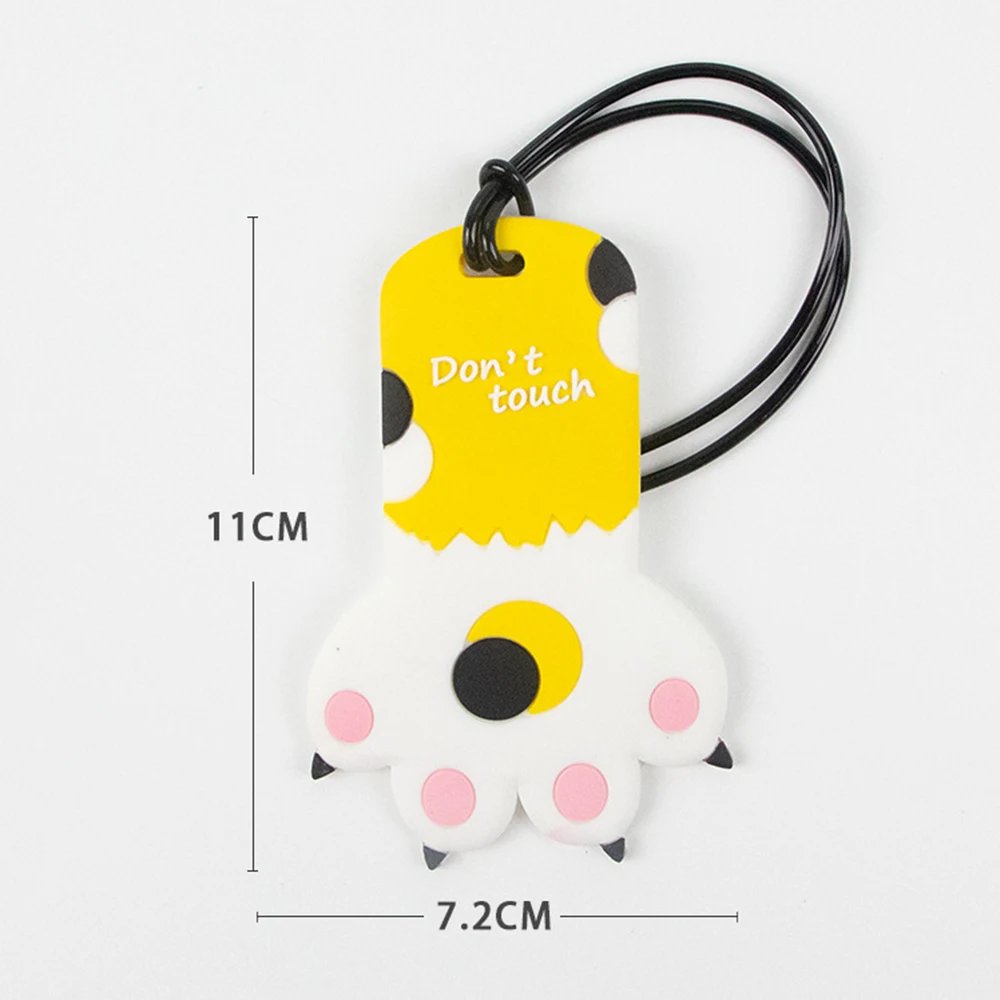 NEW Cartoon Animal Cat Claw Luggage Tags Suitcase Portable Silica Gel Holder Travel Accessories ID Addres Label Baggage Boarding
NEW Cartoon Animal Cat Claw Luggage Tags Suitcase Portable Silica Gel Holder Travel Accessories ID Addres Label Baggage Boarding