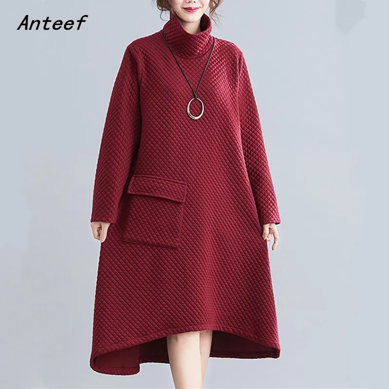 Женское винтажное платье средней длины с длинным рукавом, элегантное платье средней длины в винтажном стиле на осень и зиму, 2021 дамские плат... 
Женское винтажное платье средней длины с длинным рукавом, элегантное платье средней длины в винтажном стиле на осень и зиму, 2021 дамские плат...