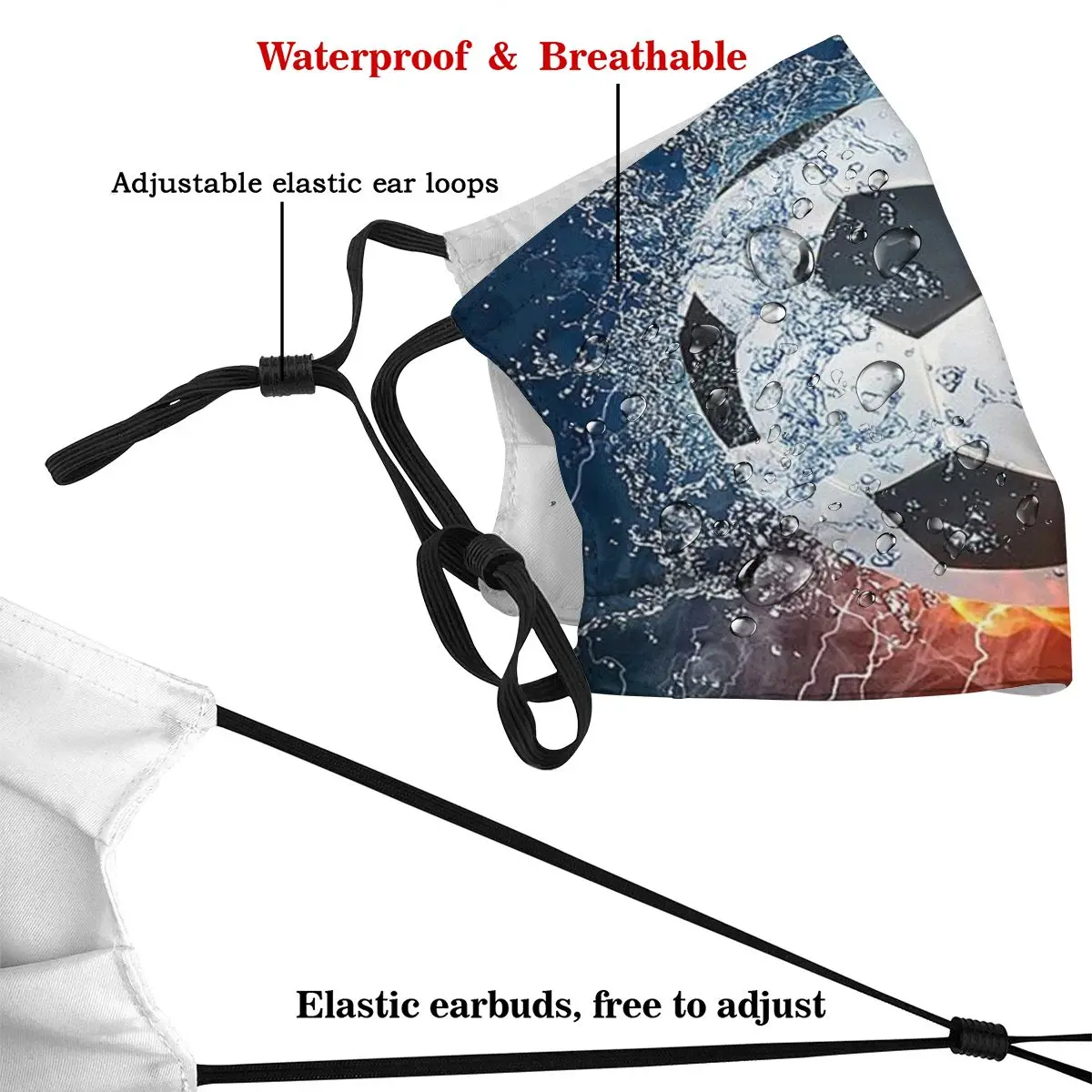 Dust Mask with Filter Fire Football Diamond Mouth Face Mask for Adult Kids Anti Washable Reusable Pollution
Dust Mask with Filter Fire Football Diamond Mouth Face Mask for Adult Kids Anti Washable Reusable Pollution