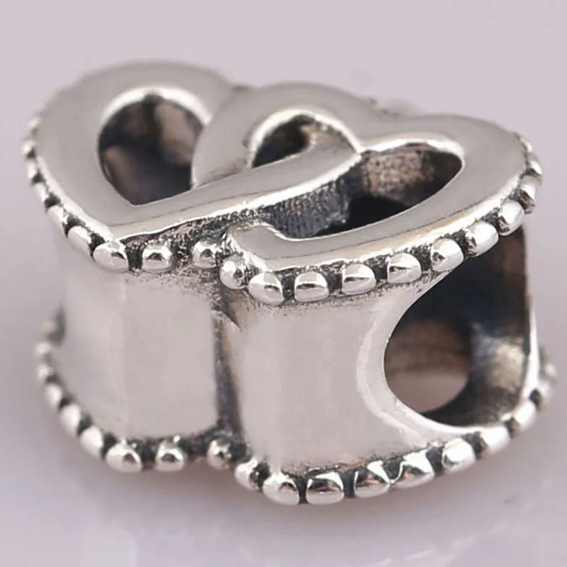 Original 925 Sterling Silver Bead Silvery Heart To Heart Beads Fit Pandora Women Bracelet & Necklace Diy Jewelry
Original 925 Sterling Silver Bead Silvery Heart To Heart Beads Fit Pandora Women Bracelet & Necklace Diy Jewelry