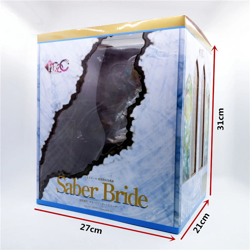 Fate/Extella CCC Nero Claudius Saber Bride Wedding Dress Ver. 1/8 Scale Painted PVC Action Figure Collection Model Toys Doll
Fate/Extella CCC Nero Claudius Saber Bride Wedding Dress Ver. 1/8 Scale Painted PVC Action Figure Collection Model Toys Doll