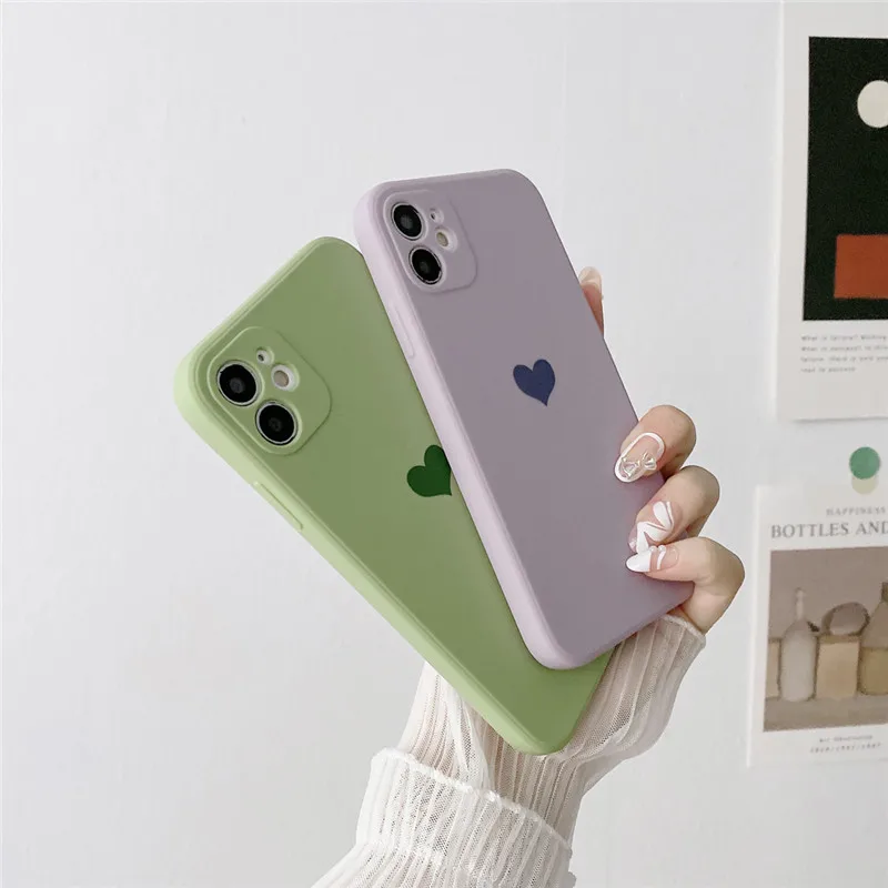 Ottwn For iPhone 7 8 Plus X XR XS Max 12 11 Pro Max SE 2020 Case Soft Heart-shaped Pattern Candy Color Silicone Protective Cover
Ottwn For iPhone 7 8 Plus X XR XS Max 12 11 Pro Max SE 2020 Case Soft Heart-shaped Pattern Candy Color Silicone Protective Cover