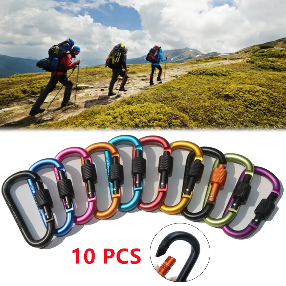 Carabiner Chain Clip Rotary Lock D Ring Buckle Key Ring Camp-Climb Hiking Mountain Snap Hook Outdoor Travel Kit
Carabiner Chain Clip Rotary Lock D Ring Buckle Key Ring Camp-Climb Hiking Mountain Snap Hook Outdoor Travel Kit