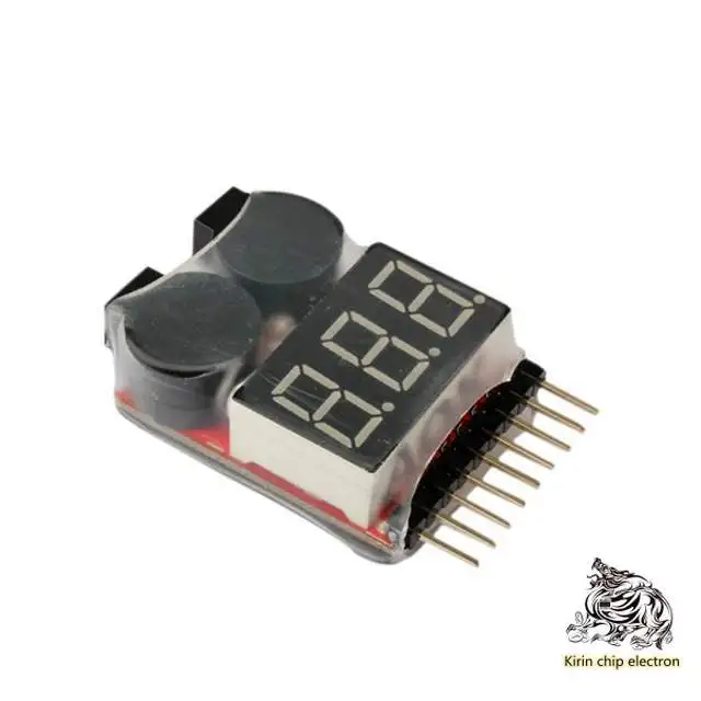 5pcs / lot 1-8s new two in one electric quantity display / BB low pressure / alarm / electric display / dual function buzzer
5pcs / lot 1-8s new two in one electric quantity display / BB low pressure / alarm / electric display / dual function buzzer