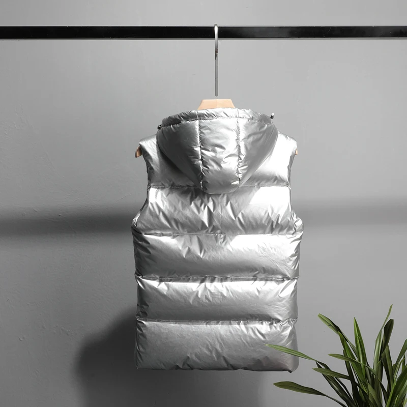 Men vest Men Winter Fashion Autumn New Thicken Hooded Sleeveless Vest Jacket WaistCoat Casual Warm smooth Hooded Vest thick male
Men vest Men Winter Fashion Autumn New Thicken Hooded Sleeveless Vest Jacket WaistCoat Casual Warm smooth Hooded Vest thick male