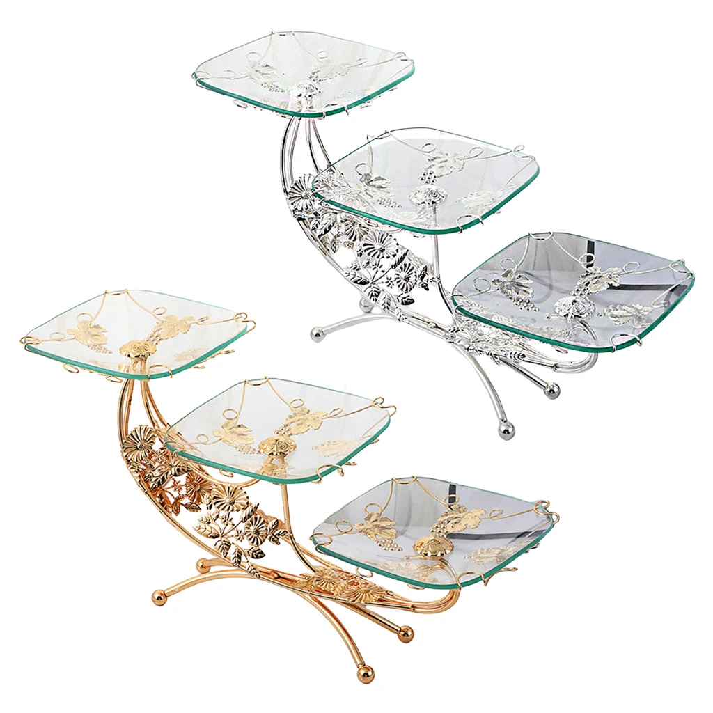 European-Style Glass Fruit Plate Dessert Pastry Carved Vegetables Holder Serving Tray Home Decoration
European-Style Glass Fruit Plate Dessert Pastry Carved Vegetables Holder Serving Tray Home Decoration