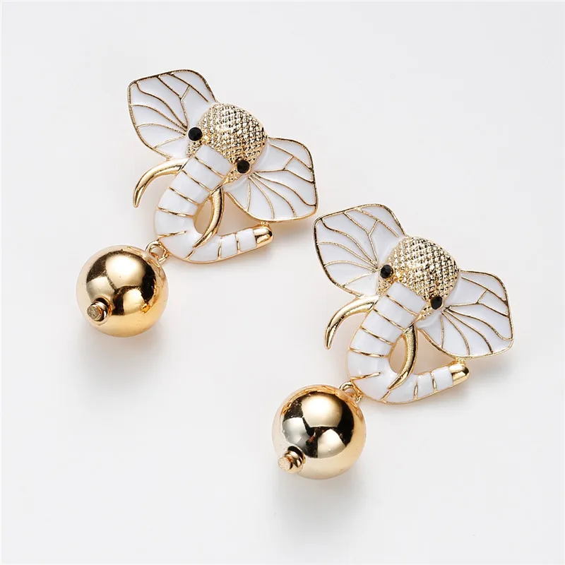 African White Elephants Dangle Earrings European Fashion Retro Ethnic Design Creative Female Women Party Wedding Jewelry Gift
African White Elephants Dangle Earrings European Fashion Retro Ethnic Design Creative Female Women Party Wedding Jewelry Gift