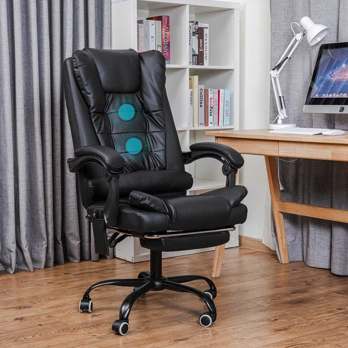 Computer Armchair Office Chairs WCG Gaming Chair Home Swivel Massage Chair Lifting Adjustable Desk Chair Lying Recliner Chair
Computer Armchair Office Chairs WCG Gaming Chair Home Swivel Massage Chair Lifting Adjustable Desk Chair Lying Recliner Chair