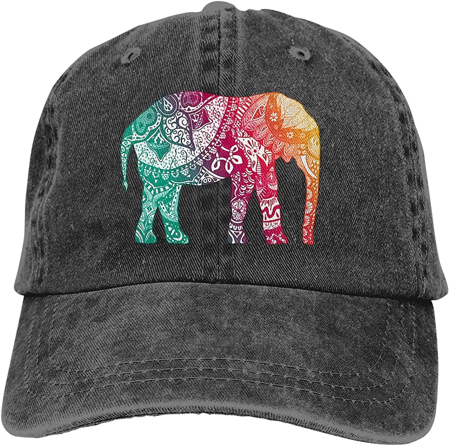 Colorful Elephant Rainbow Sports Baseball Cap Washable Trucker Hat Adjustable Sun Protection Cap (Male and Female)
Colorful Elephant Rainbow Sports Baseball Cap Washable Trucker Hat Adjustable Sun Protection Cap (Male and Female)