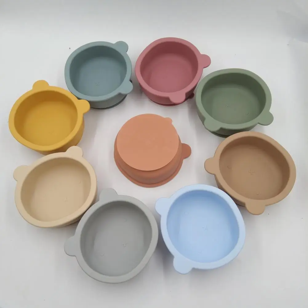 1 Set Baby Dish Safe Food Grade Smooth Silicon Suction Bowl with Spoon Feeding Bowl for Kids
1 Set Baby Dish Safe Food Grade Smooth Silicon Suction Bowl with Spoon Feeding Bowl for Kids