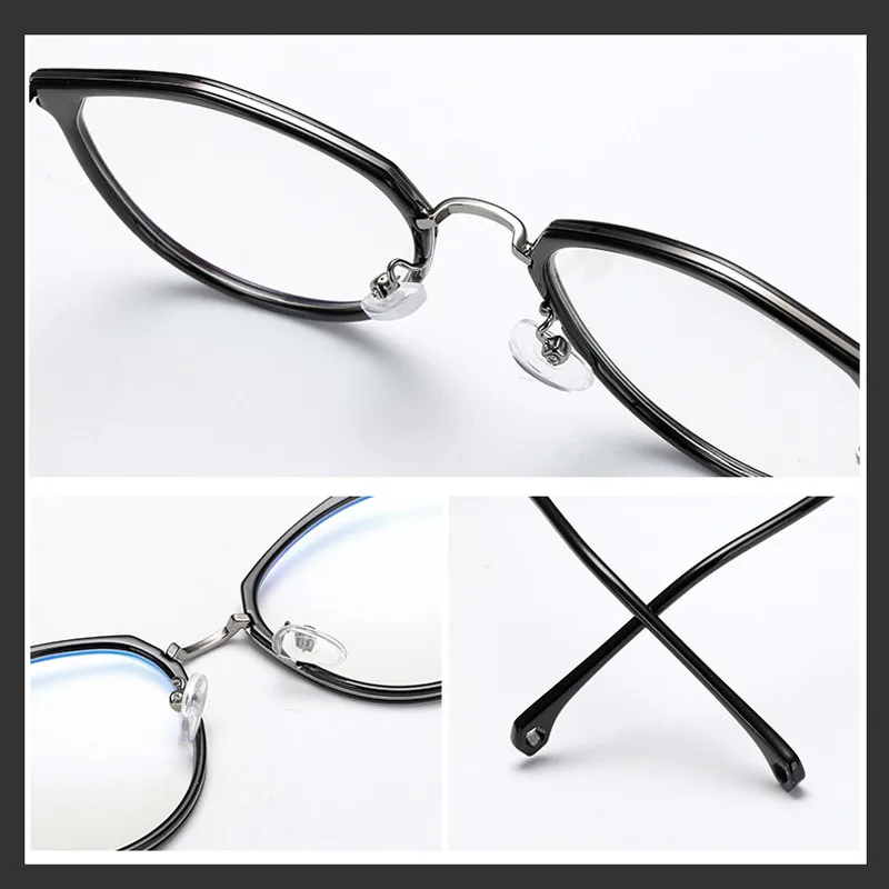 Zilead Fashion Retro Anti-Blue Lens Frame Polygon Lens Frame Flat Lens Frame Transparent Lens Frame For Adult Male and Female
Zilead Fashion Retro Anti-Blue Lens Frame Polygon Lens Frame Flat Lens Frame Transparent Lens Frame For Adult Male and Female