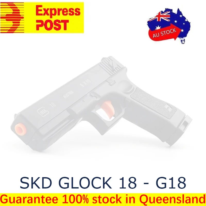 Игрушечный пистолет SKD GLOCK 18 - G18 GEL BLASTER бесплатная экспресс-доставка |