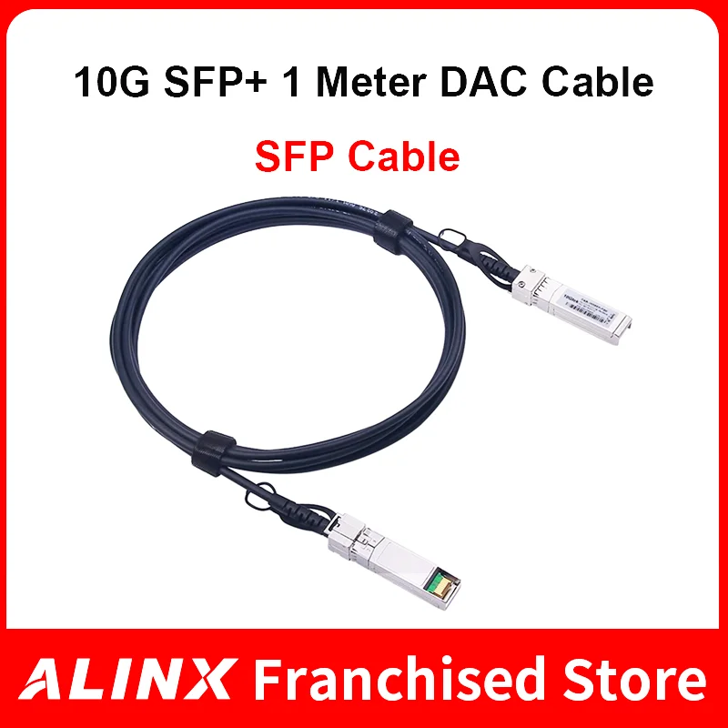 ALINX для программирования в производственных условиях кабеля: 10 Гбит SFP + ЦАП-Скорость Медь кабель длиной 1 м
ALINX для программирования в производственных условиях кабеля: 10 Гбит SFP + ЦАП-Скорость Медь кабель длиной 1 м