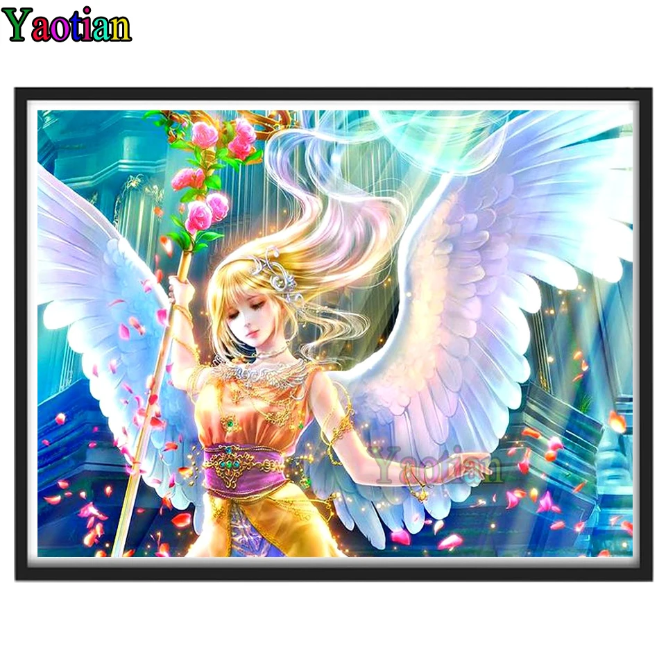 5D Diamond Art Painting Kits Cartoon princess angel girl Diamond Mosaic Embroidery Handicraft Christmas Decoration For Home
5D Diamond Art Painting Kits Cartoon princess angel girl Diamond Mosaic Embroidery Handicraft Christmas Decoration For Home