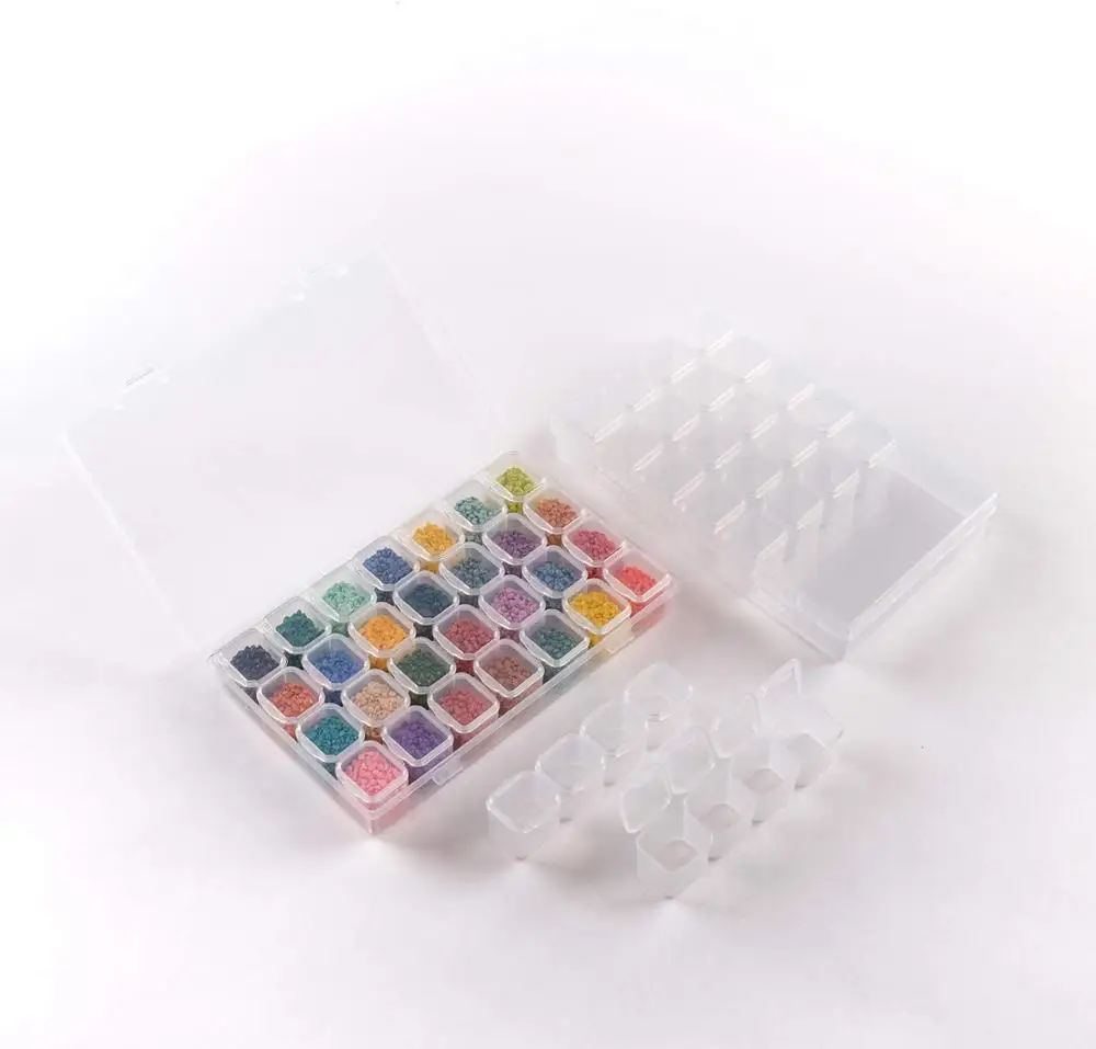 Storage box Diamond Painting Accessory Beads Display diamond Paintng Storage Box For Diamond Embroidery Cross Stitch Tools
Storage box Diamond Painting Accessory Beads Display diamond Paintng Storage Box For Diamond Embroidery Cross Stitch Tools