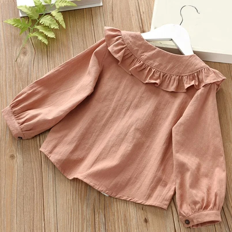2021 spring and autumn baby toddler girl blouse white lace kids ruffle shirt clothes long sleeve casual
2021 spring and autumn baby toddler girl blouse white lace kids ruffle shirt clothes long sleeve casual