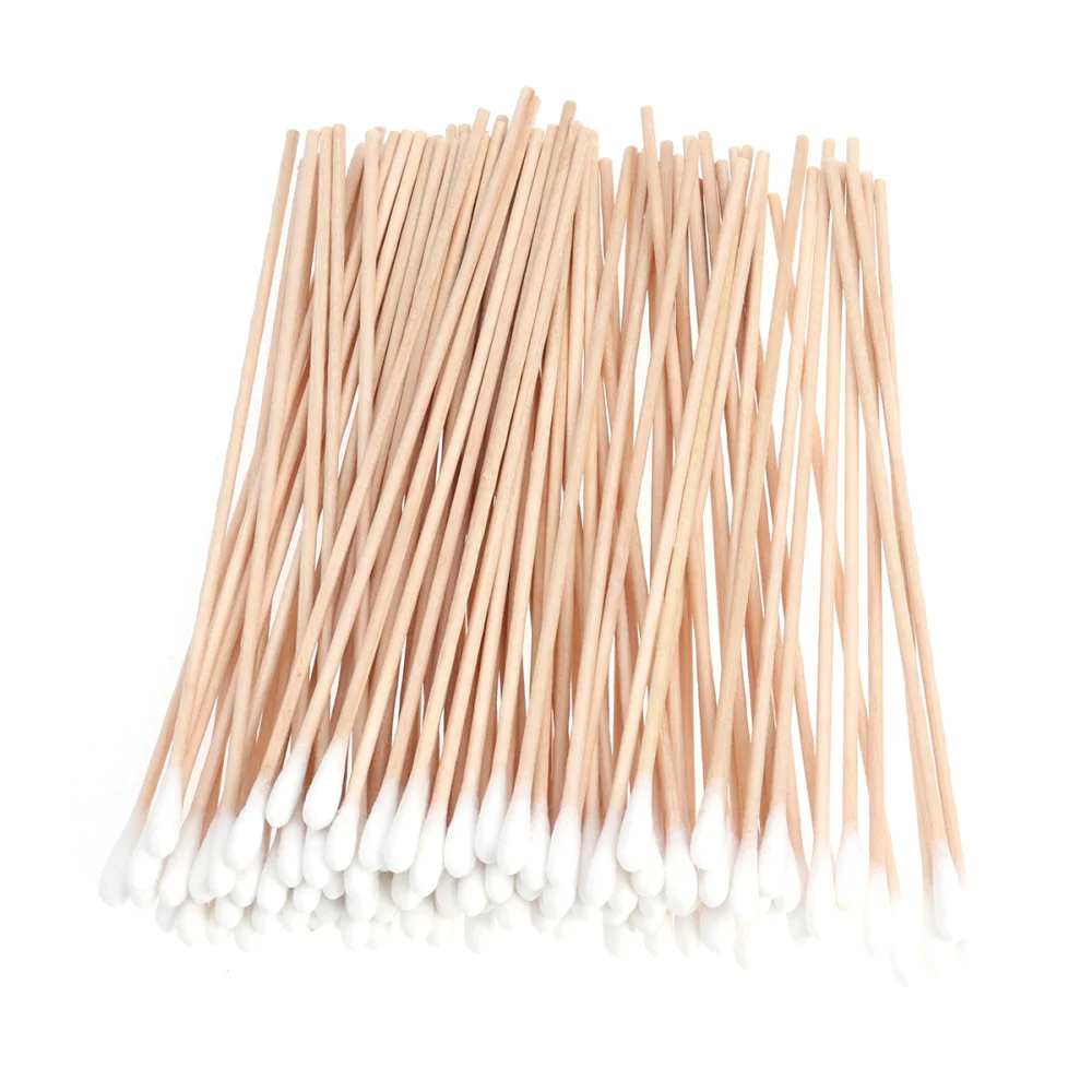100Pcs Long Wood Handle Cotton Swab Swabs Ear Cleaning Cosmetic Tool Makeup Removal Wound Care Cotton Buds Sanitary Roun
100Pcs Long Wood Handle Cotton Swab Swabs Ear Cleaning Cosmetic Tool Makeup Removal Wound Care Cotton Buds Sanitary Roun