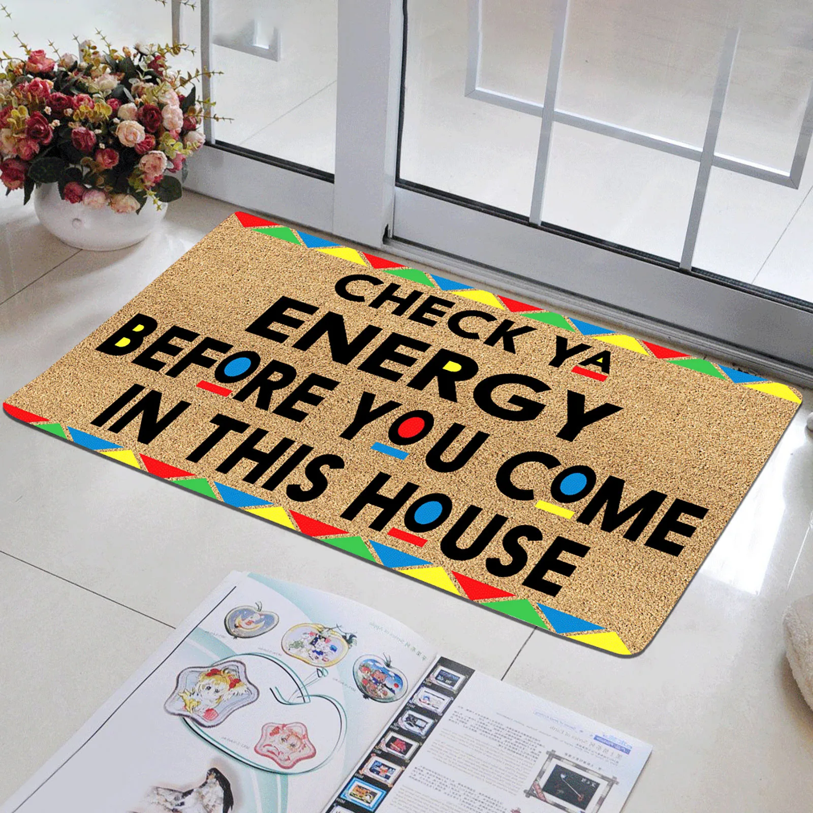 Newest Welcome Doormat Entrance Mat Hallway Patterns Printed Anti-slip Floor Mat Area Rugs Funny Custom Front Door Mat Carpet
Newest Welcome Doormat Entrance Mat Hallway Patterns Printed Anti-slip Floor Mat Area Rugs Funny Custom Front Door Mat Carpet