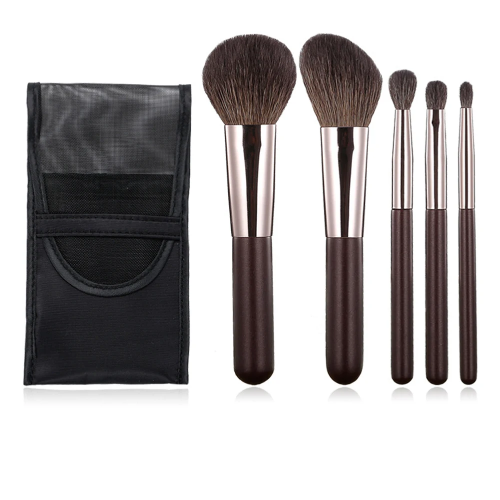 5PCS Mini Animal Hair Makeup Brushes Set Portable Fine Glossy Wool Eyeshadow Powder Blending Cosmetic Brush Kit with Storage Bag
5PCS Mini Animal Hair Makeup Brushes Set Portable Fine Glossy Wool Eyeshadow Powder Blending Cosmetic Brush Kit with Storage Bag