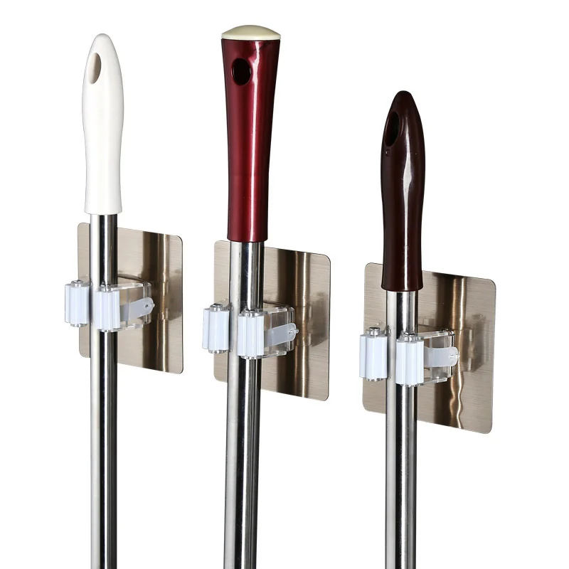 Wall Mop Holder Hook Bathroom Kitchen Organizer Broom Hanger Storage Rack Mounted Accessory Hanging Rails Cleaning Tools Supply
Wall Mop Holder Hook Bathroom Kitchen Organizer Broom Hanger Storage Rack Mounted Accessory Hanging Rails Cleaning Tools Supply