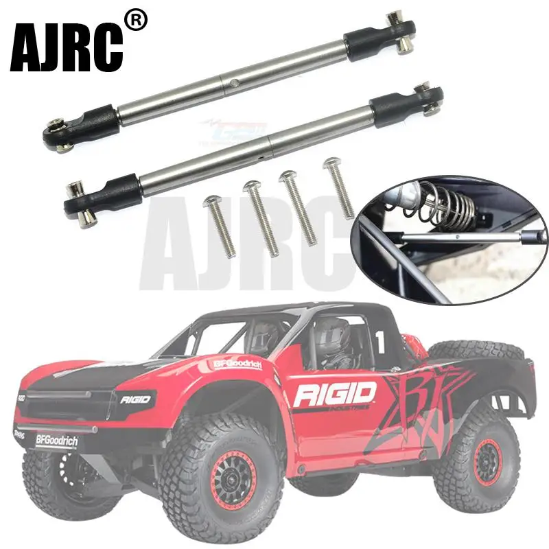 1 pair 1/7 85076-4 UNLIMITED DESERT RACER UDR Stainless steel front steering putter rod connecting rod #8547
1 pair 1/7 85076-4 UNLIMITED DESERT RACER UDR Stainless steel front steering putter rod connecting rod #8547