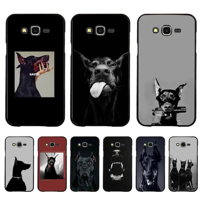 

Doberman Animal Dog Phone Case For Samsung Galaxy J4plus J6 J5 J72016 J7prime J7Core J6plus Coque