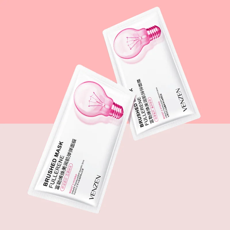 8 pcs/lot Fullerene Moisturizing Sleep Mask Refreshing Brushed Mask Disposable Skin Care Shrink Pores Improve Roughness Brighten
8 pcs/lot Fullerene Moisturizing Sleep Mask Refreshing Brushed Mask Disposable Skin Care Shrink Pores Improve Roughness Brighten