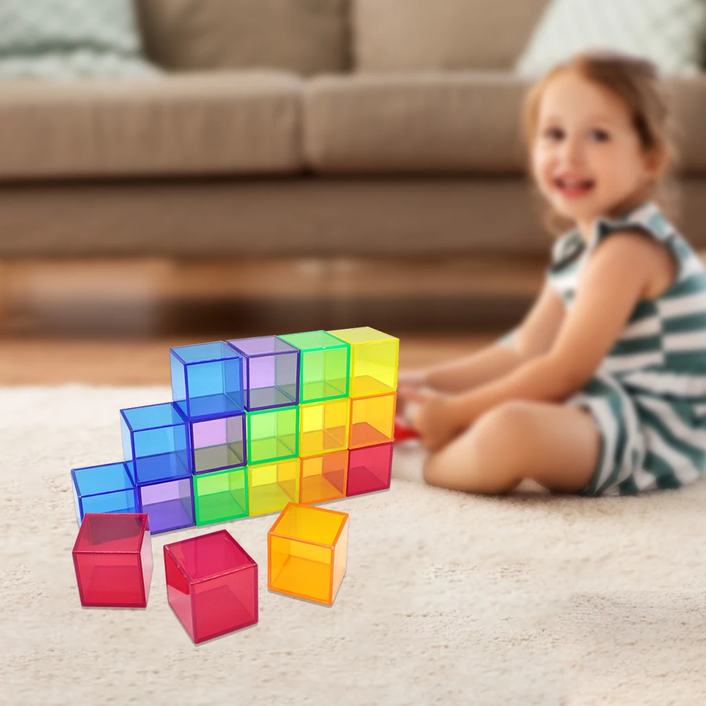 Geometric Cube Blocks Educational Counting Toy DIY Craft Cube Blocks for Boys Girls Unisex Children
Geometric Cube Blocks Educational Counting Toy DIY Craft Cube Blocks for Boys Girls Unisex Children
