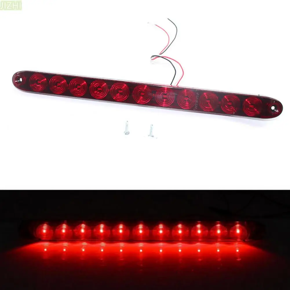 15" Waterproof Super Bright Red 11 LED Clearance Marker Car Truck Brake Light Bar Stop Turn Tail 3rd Brake Lamp
15" Waterproof Super Bright Red 11 LED Clearance Marker Car Truck Brake Light Bar Stop Turn Tail 3rd Brake Lamp